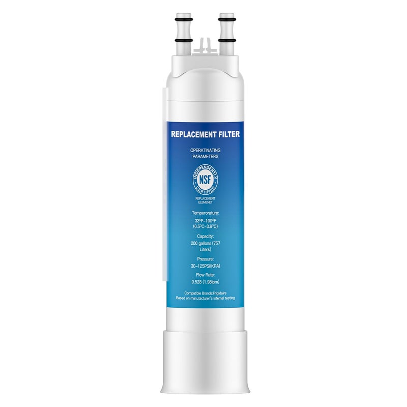 Melulua Water Filter Replacement For Frigidaire Fppwfu01 Water Filter Compatible With Eppwf01 Pureadvantage Pwf-1 Fppwfu01 (1 Pack) - Image 1